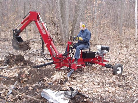 homemade towable digger